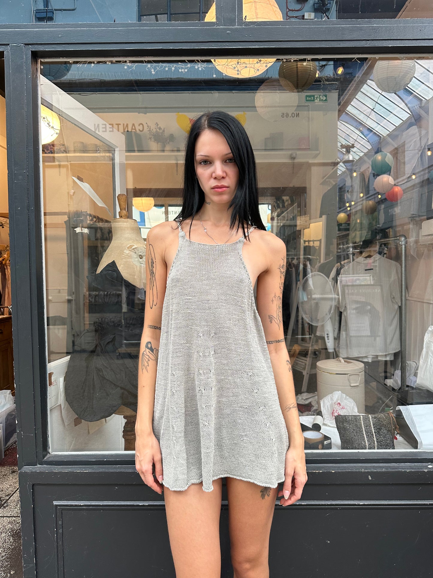 Knit tunic top