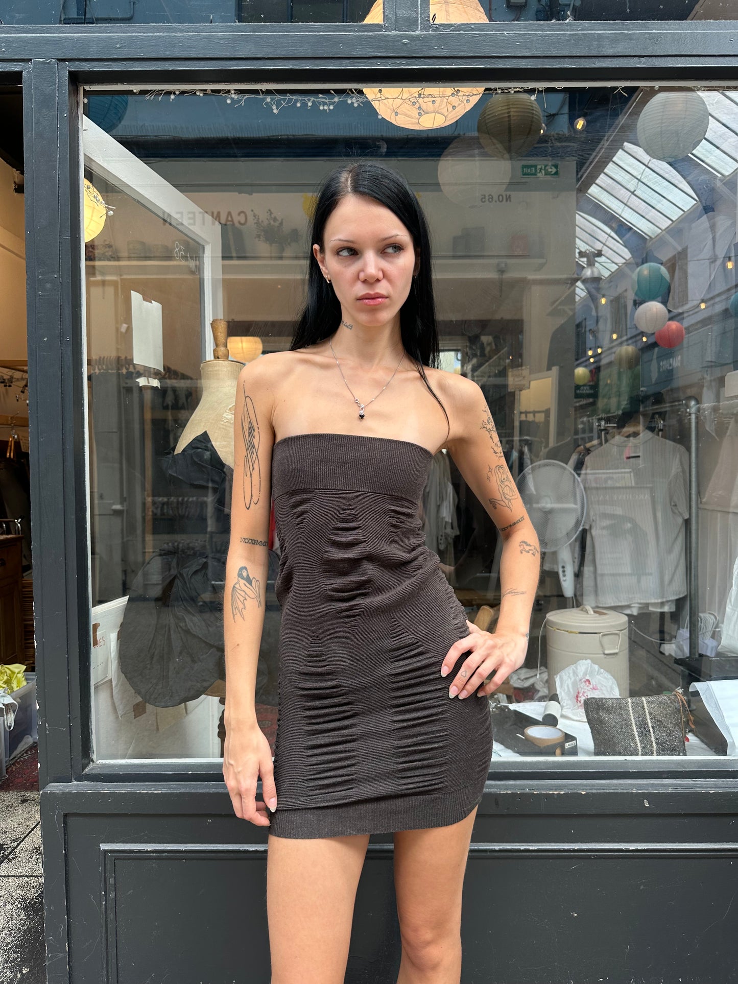 ALL SAINTS bandeau dress