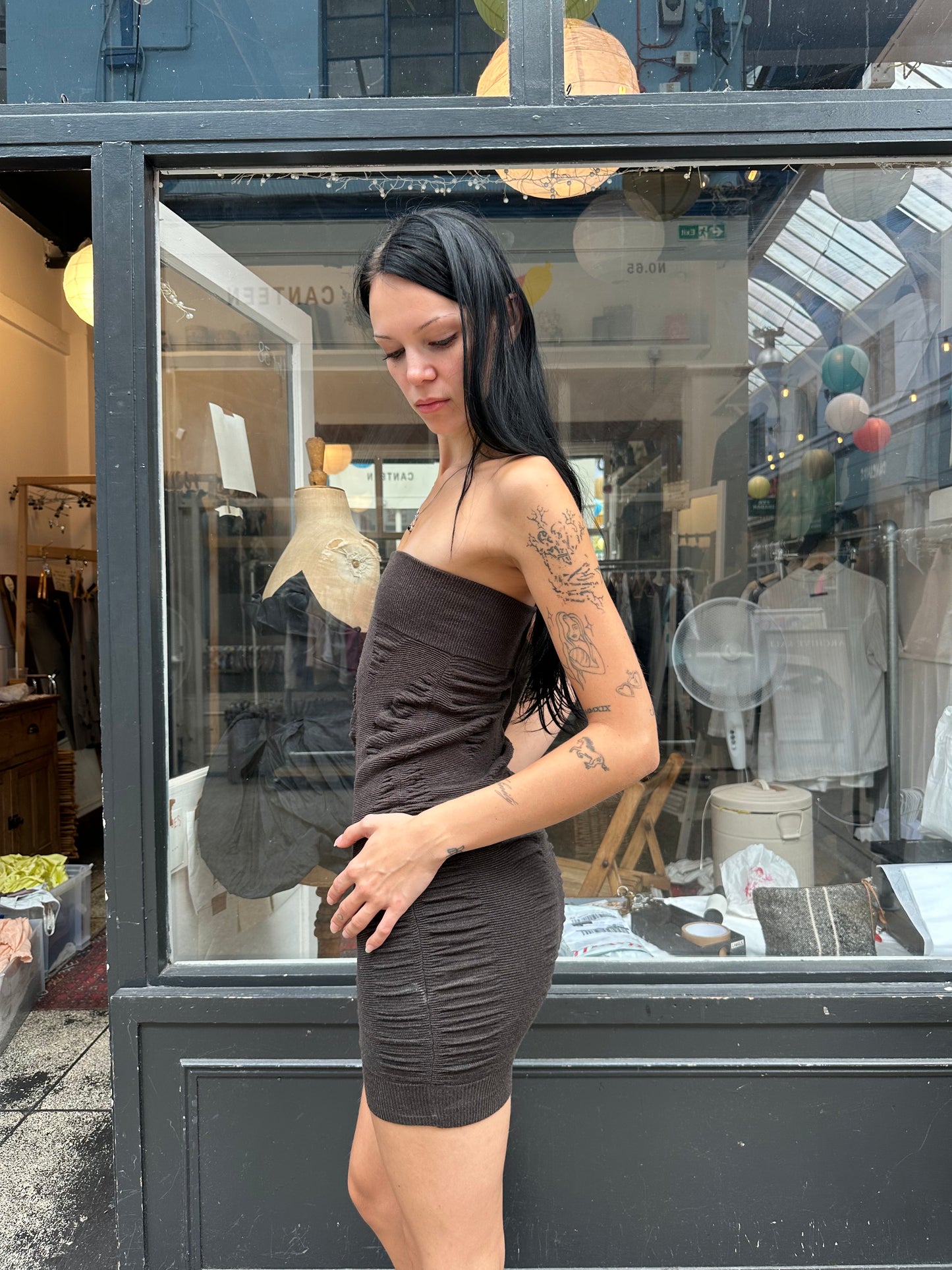 ALL SAINTS bandeau dress