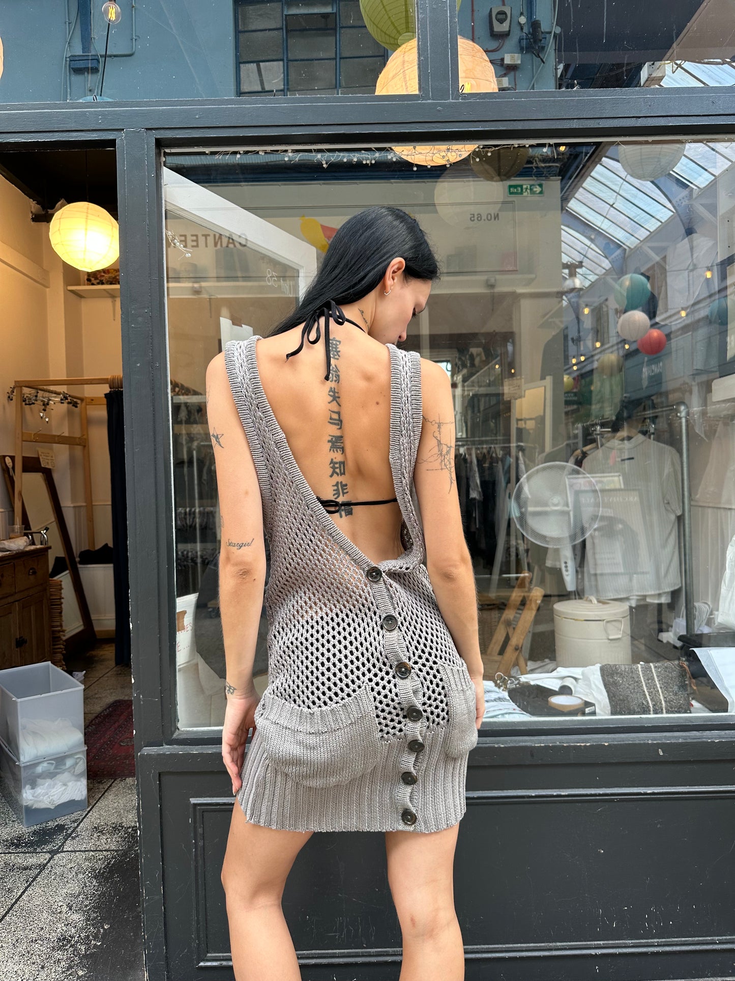 Loose knit tunic