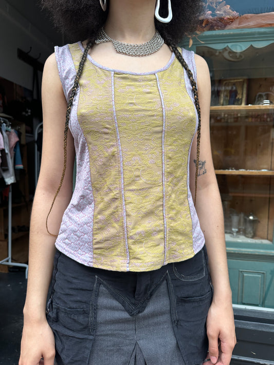 Brocade Tank Top