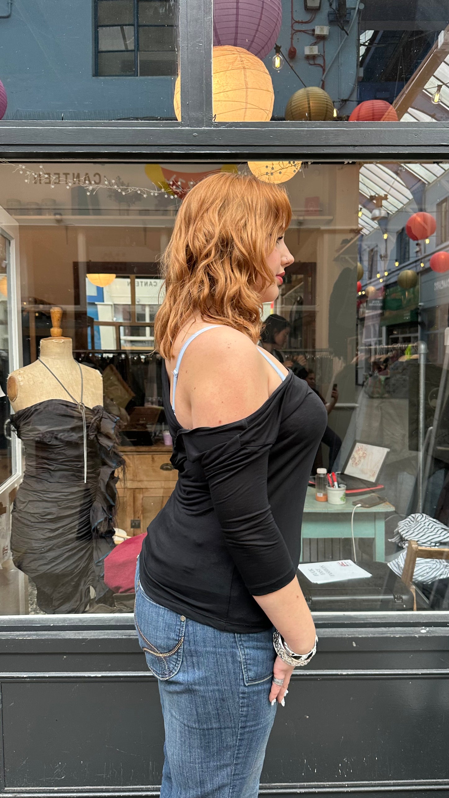 DIESEL black slouchy top