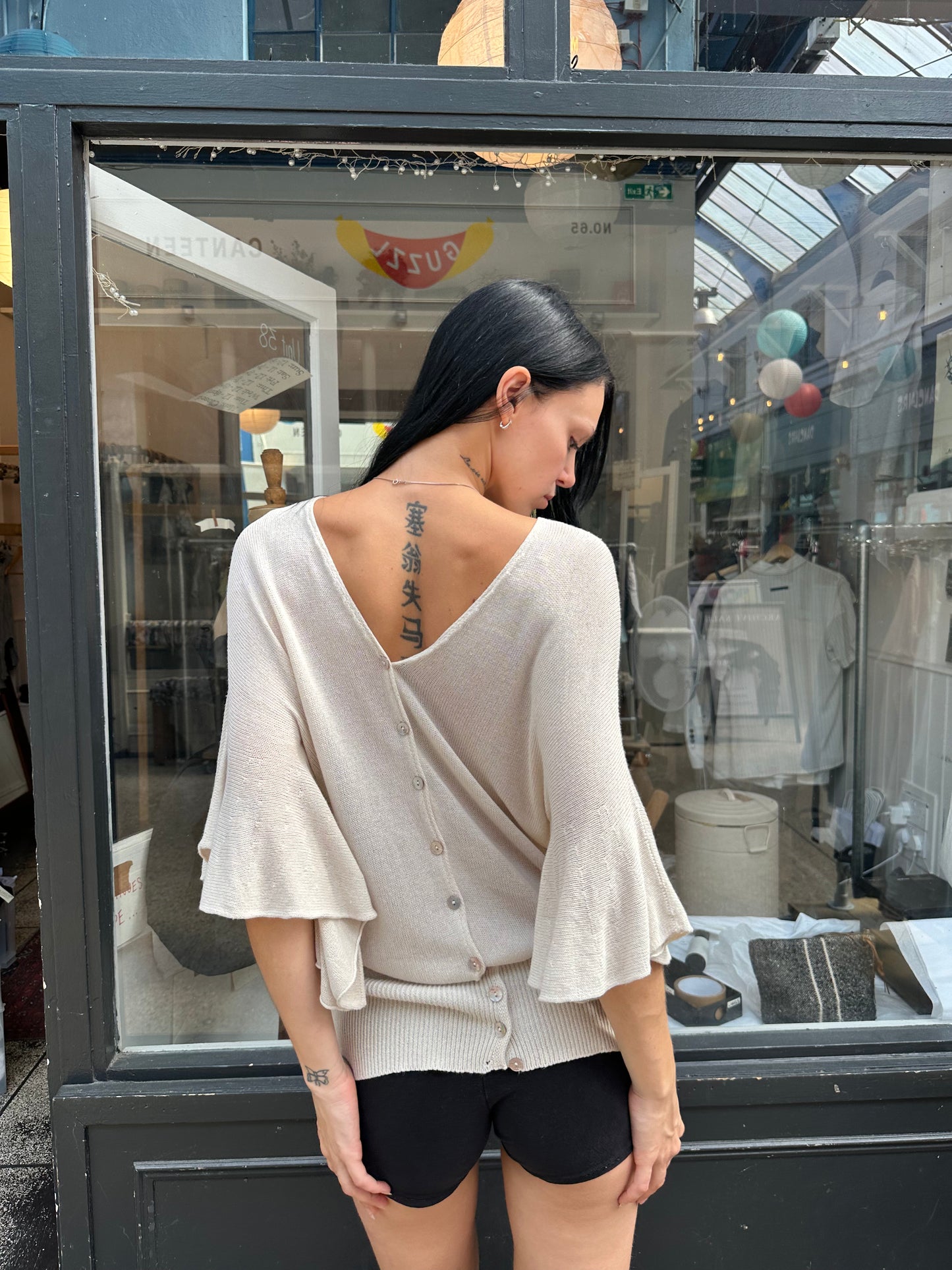 Slouchy button up cardigan