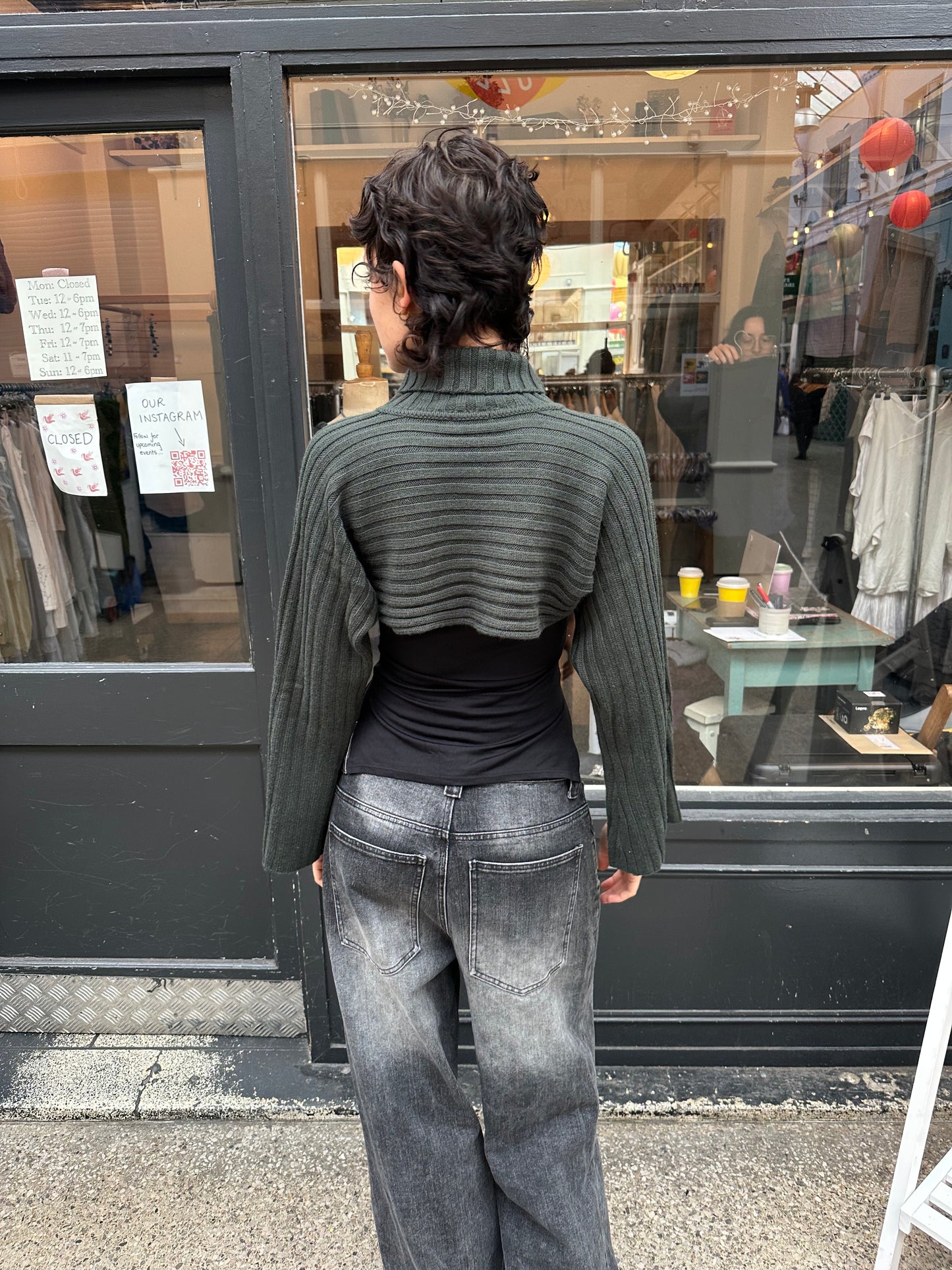 Cropped Bolero Jumper