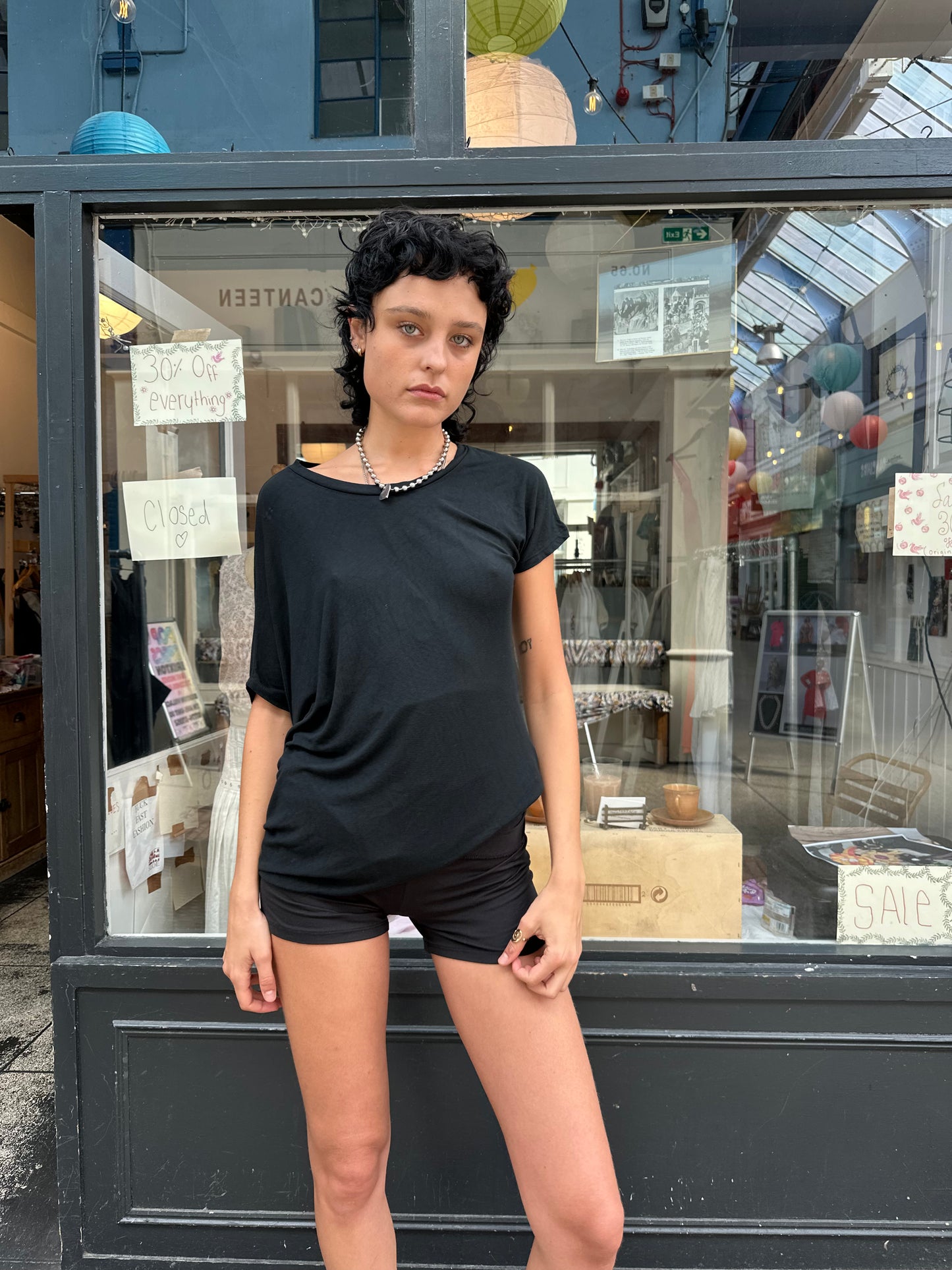Slouchy assymetric dress
