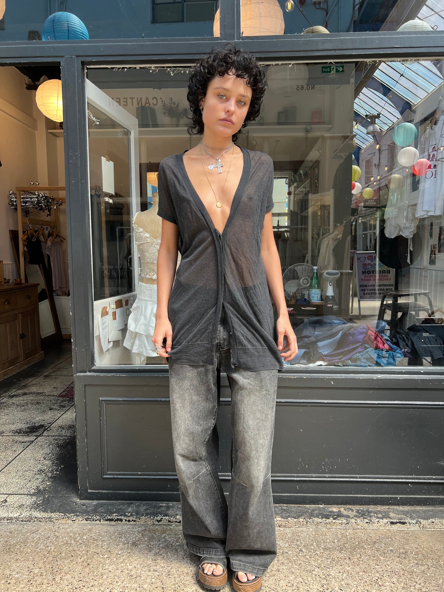 Calvin Klein V neck cardigan