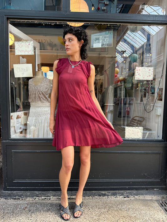 ALL SAINTS silk dress