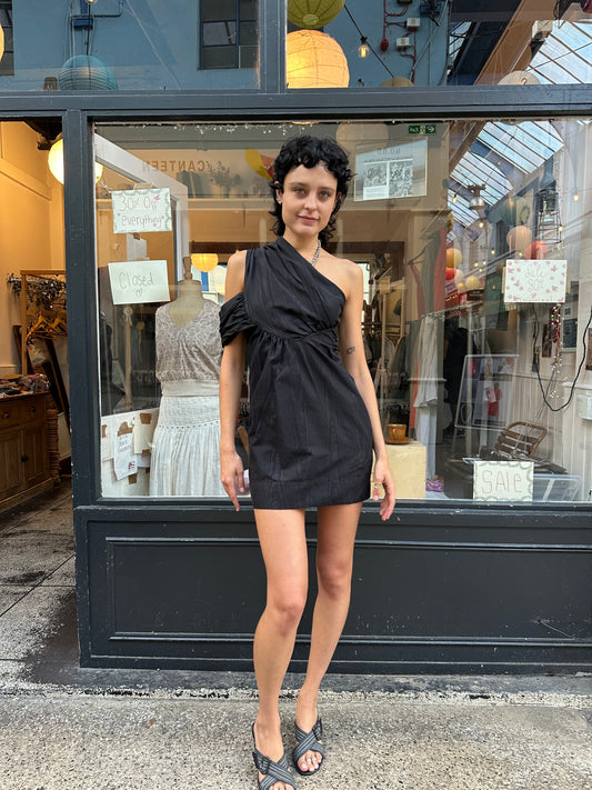 ALL SAINTS black mini dress