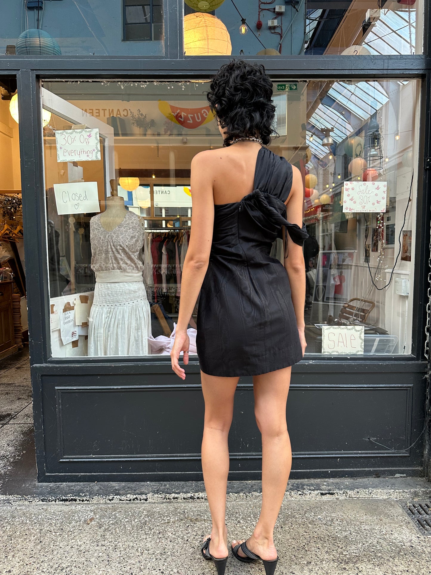 ALL SAINTS black mini dress