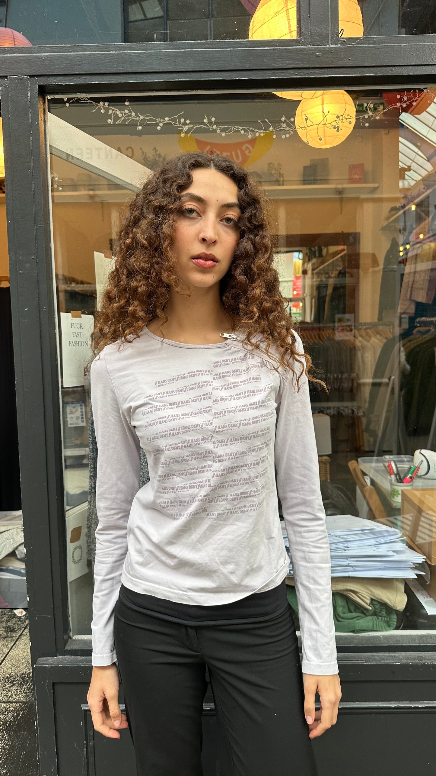 DKNY long sleeve top