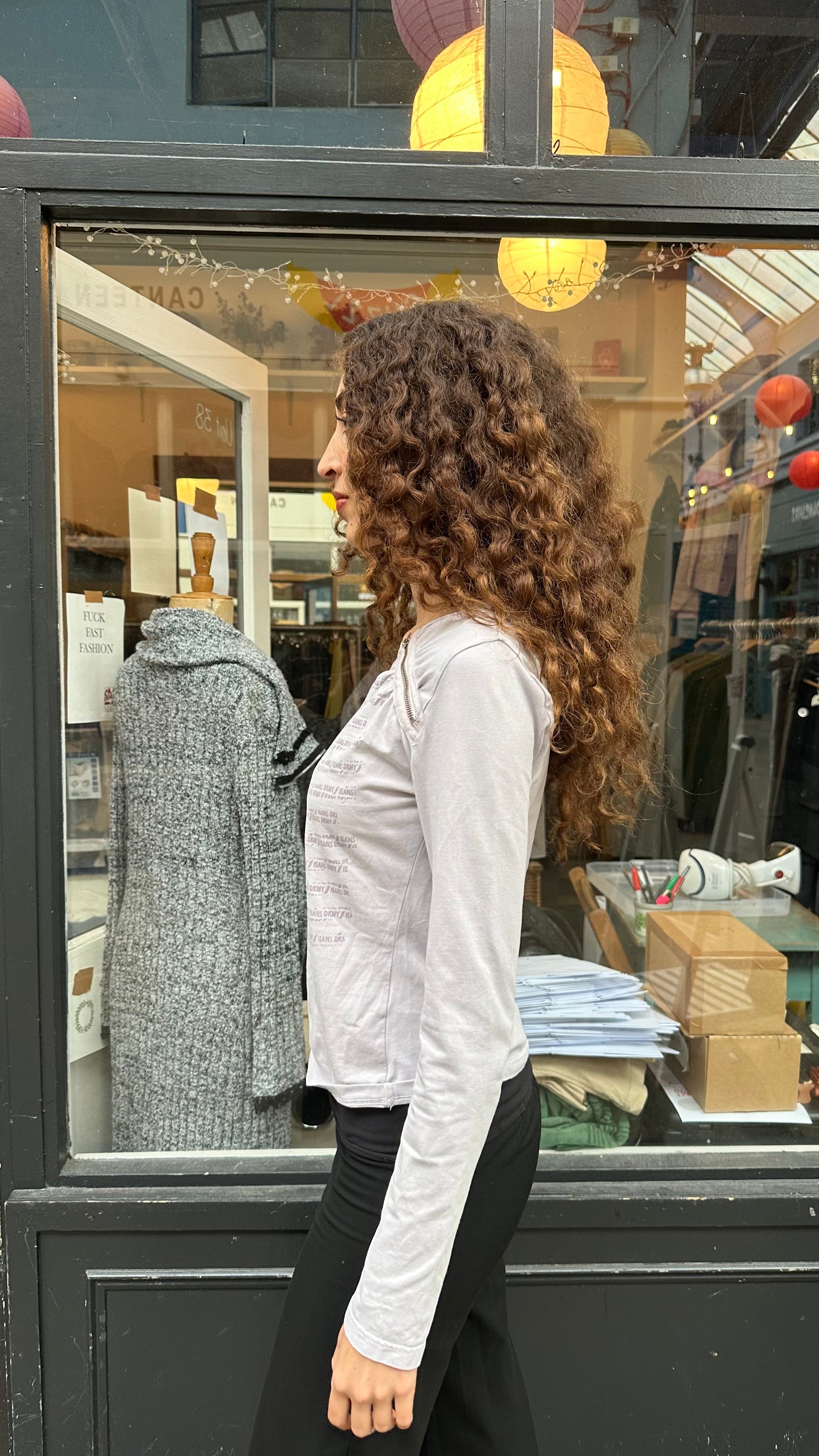 DKNY long sleeve top