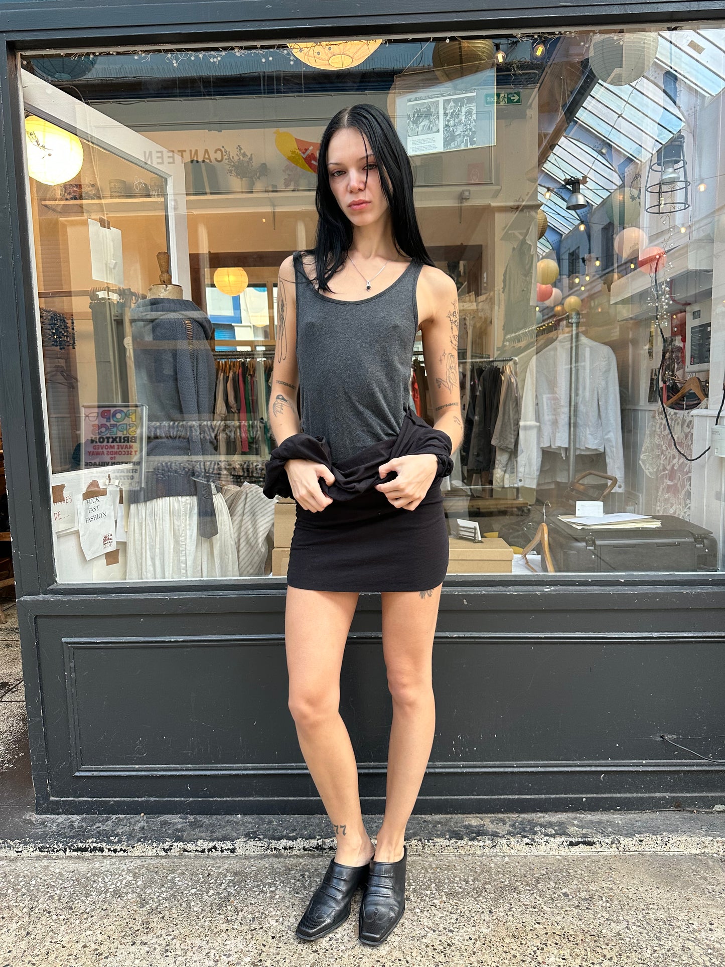 Bench double layer mini dress