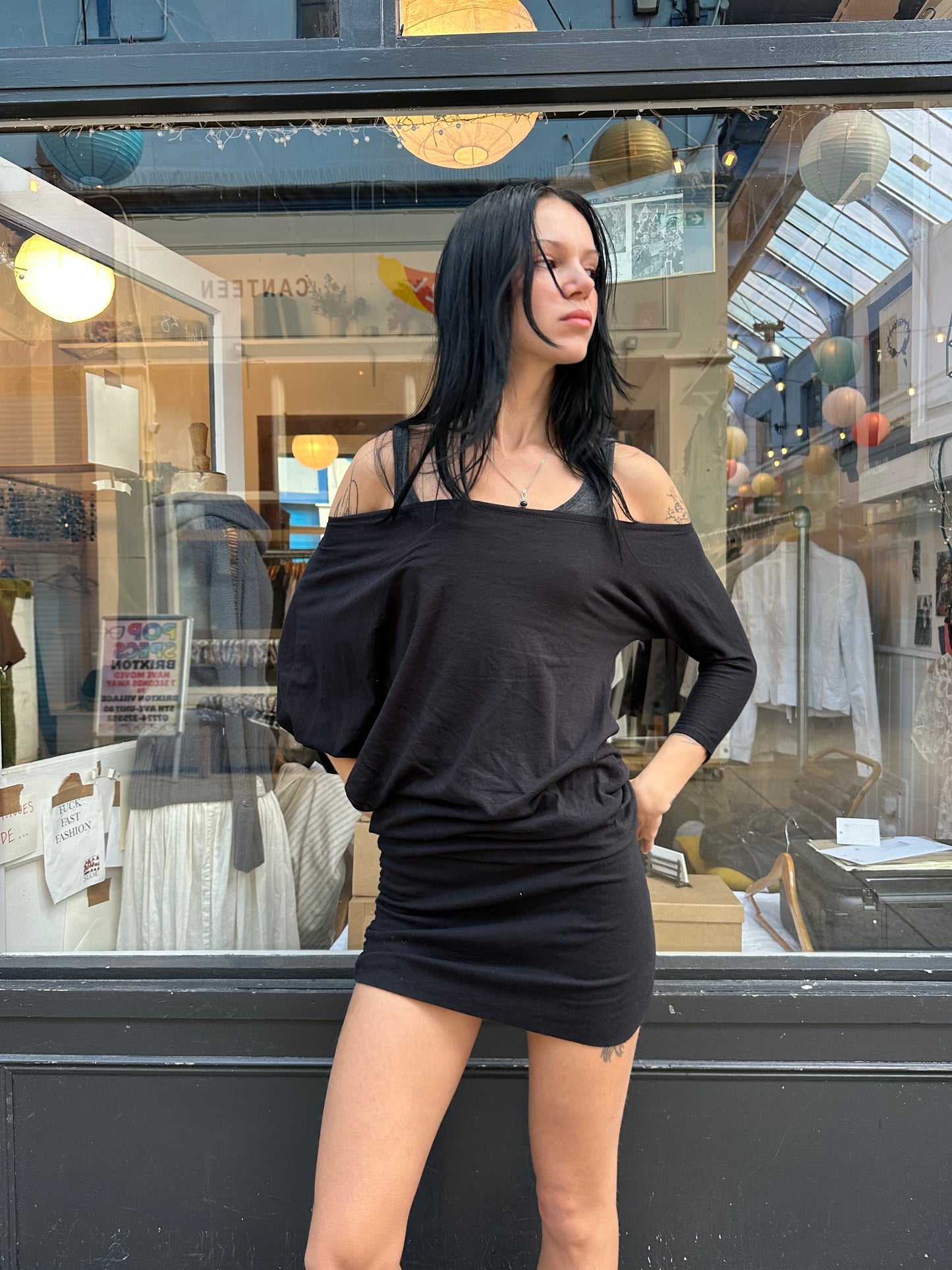 Bench double layer mini dress