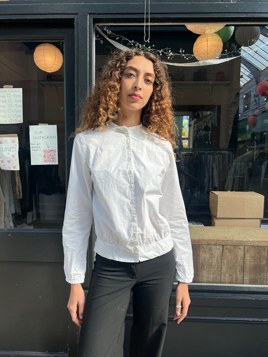 White Victoriana shirt