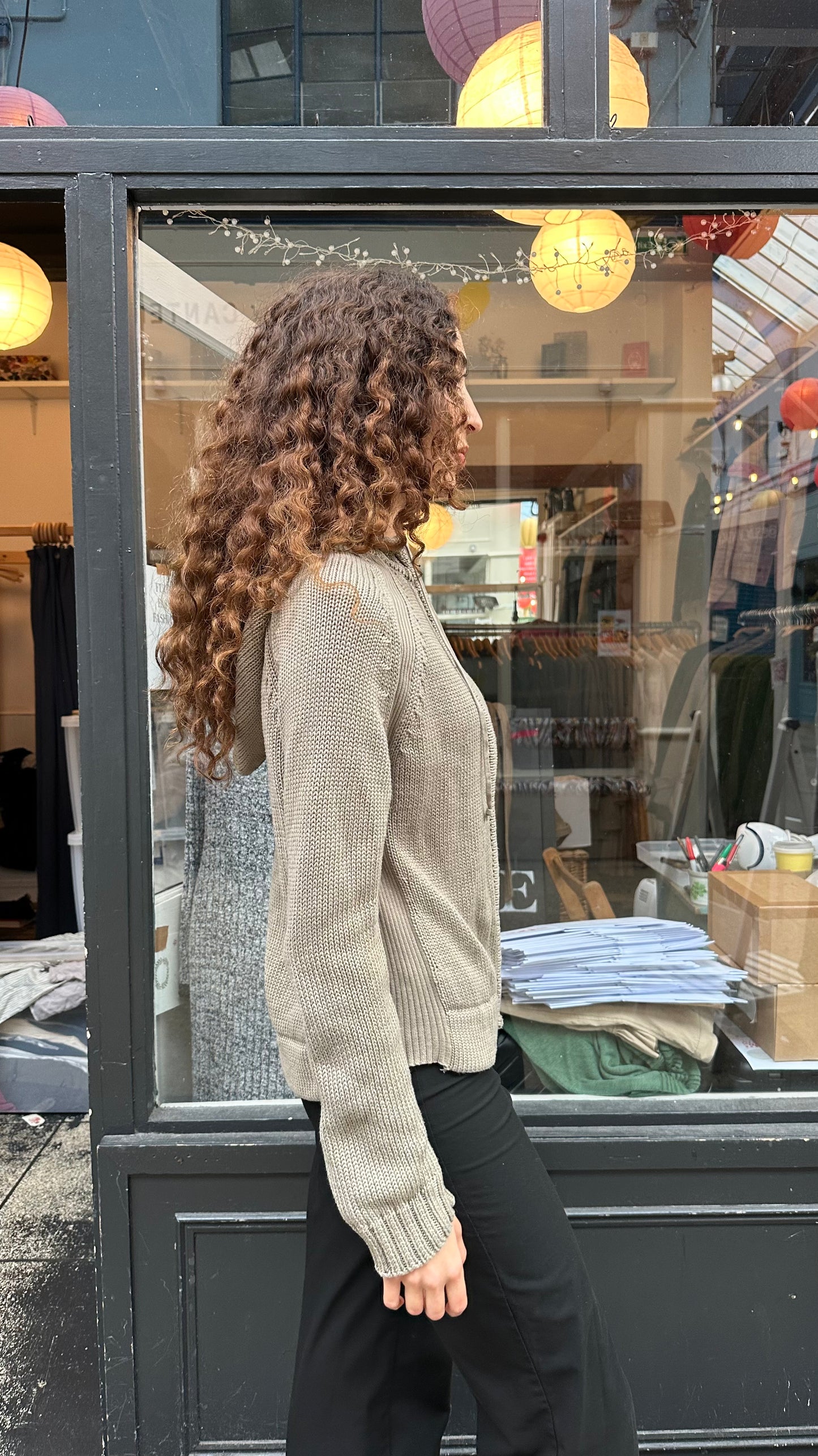 CALVIN KLEIN knitted hoodie