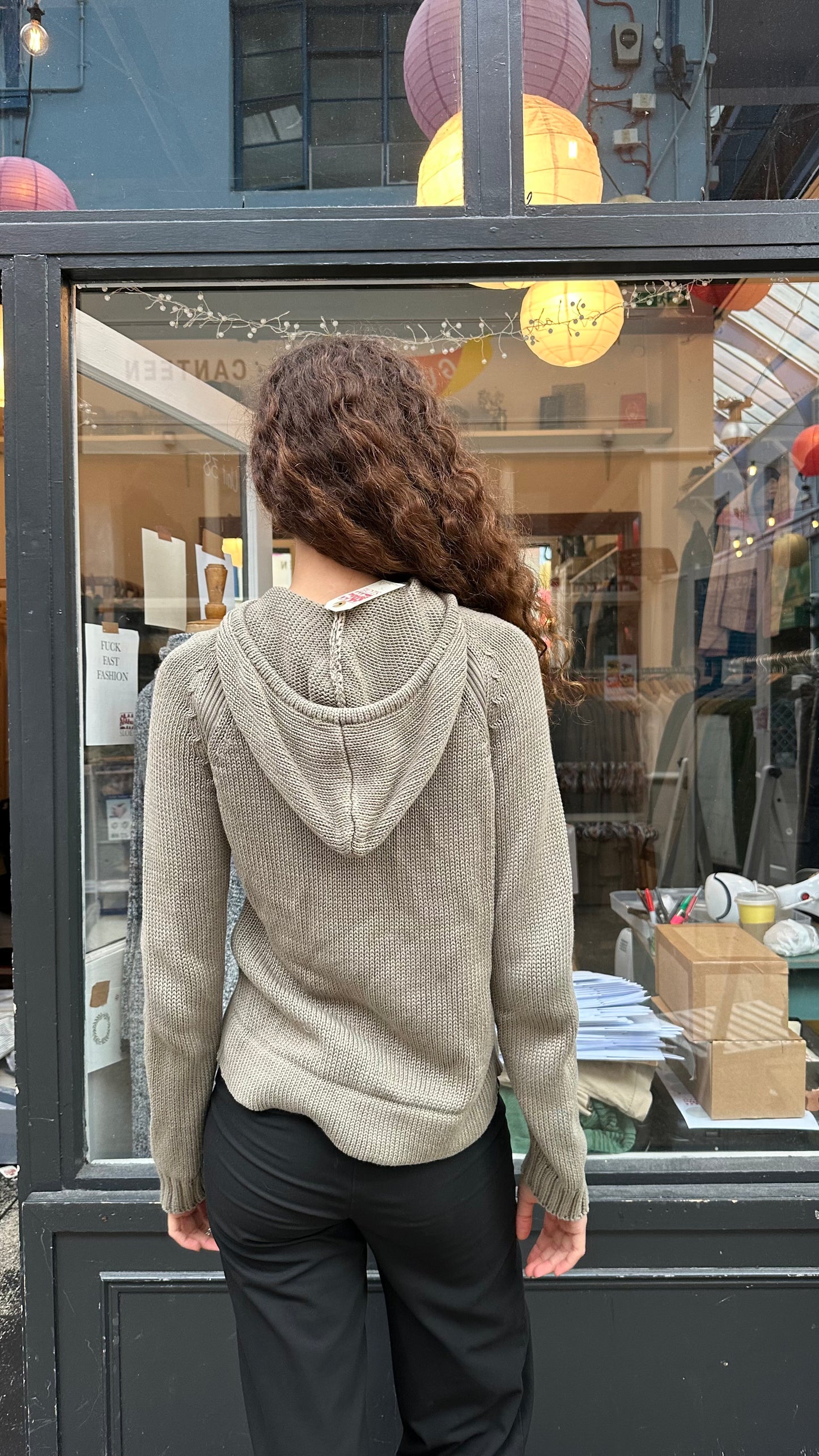 CALVIN KLEIN knitted hoodie