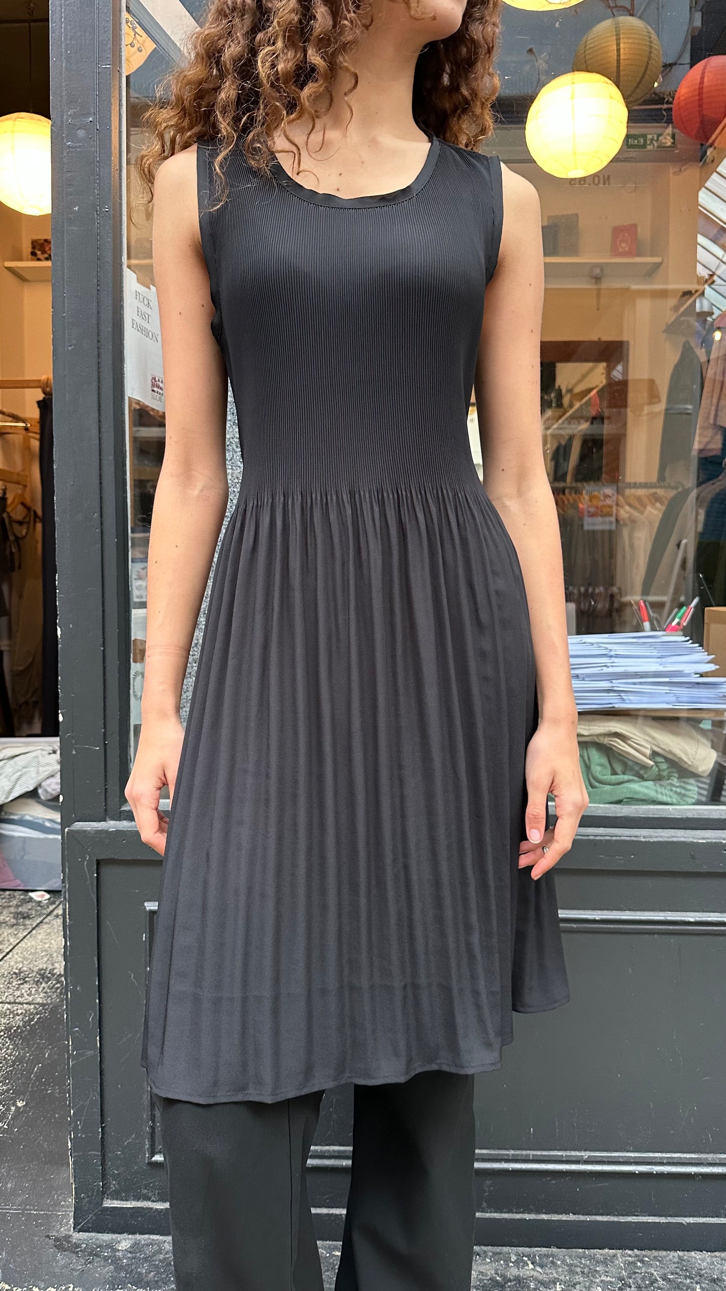 Pleated dress