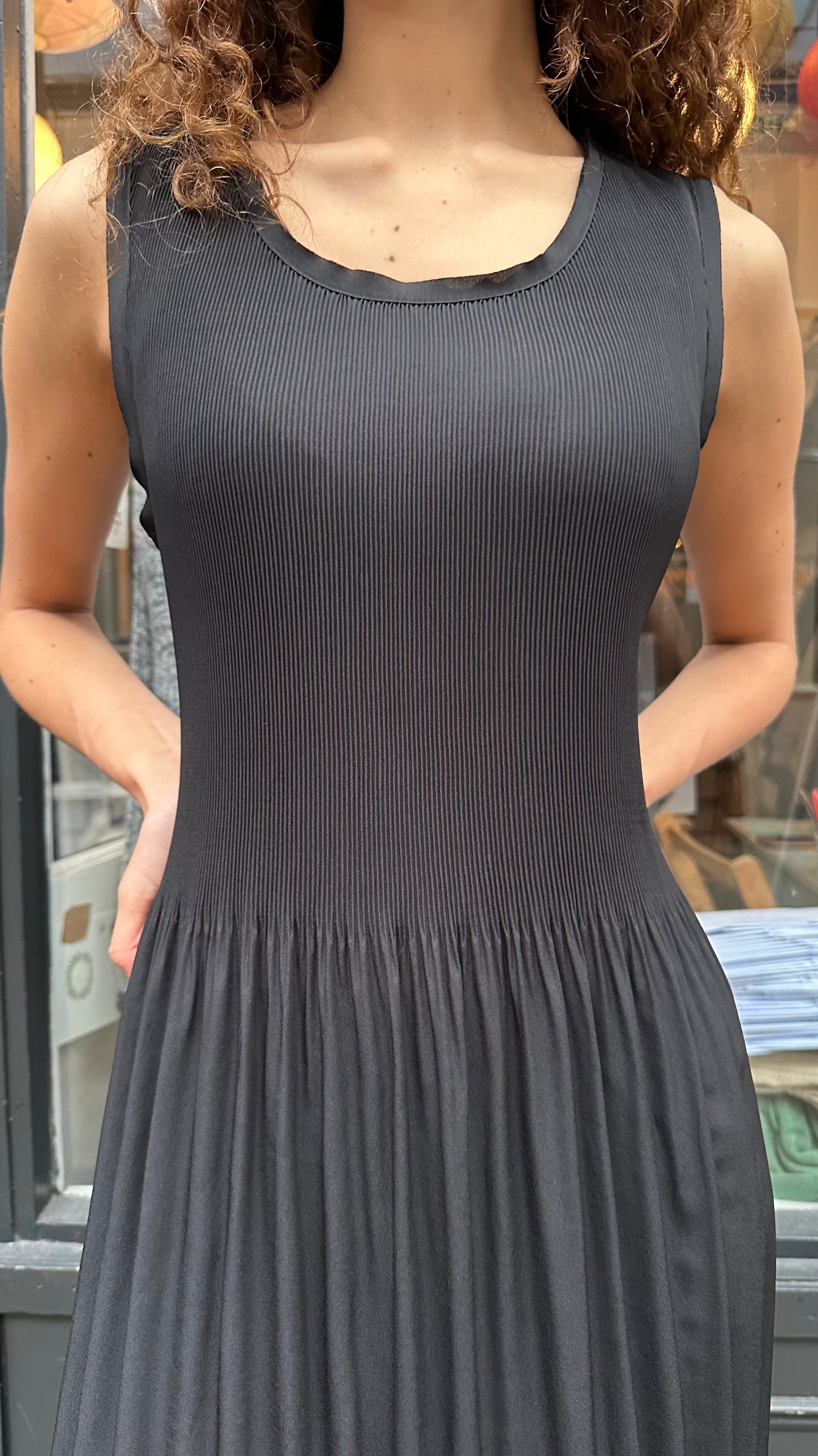Pleated dress