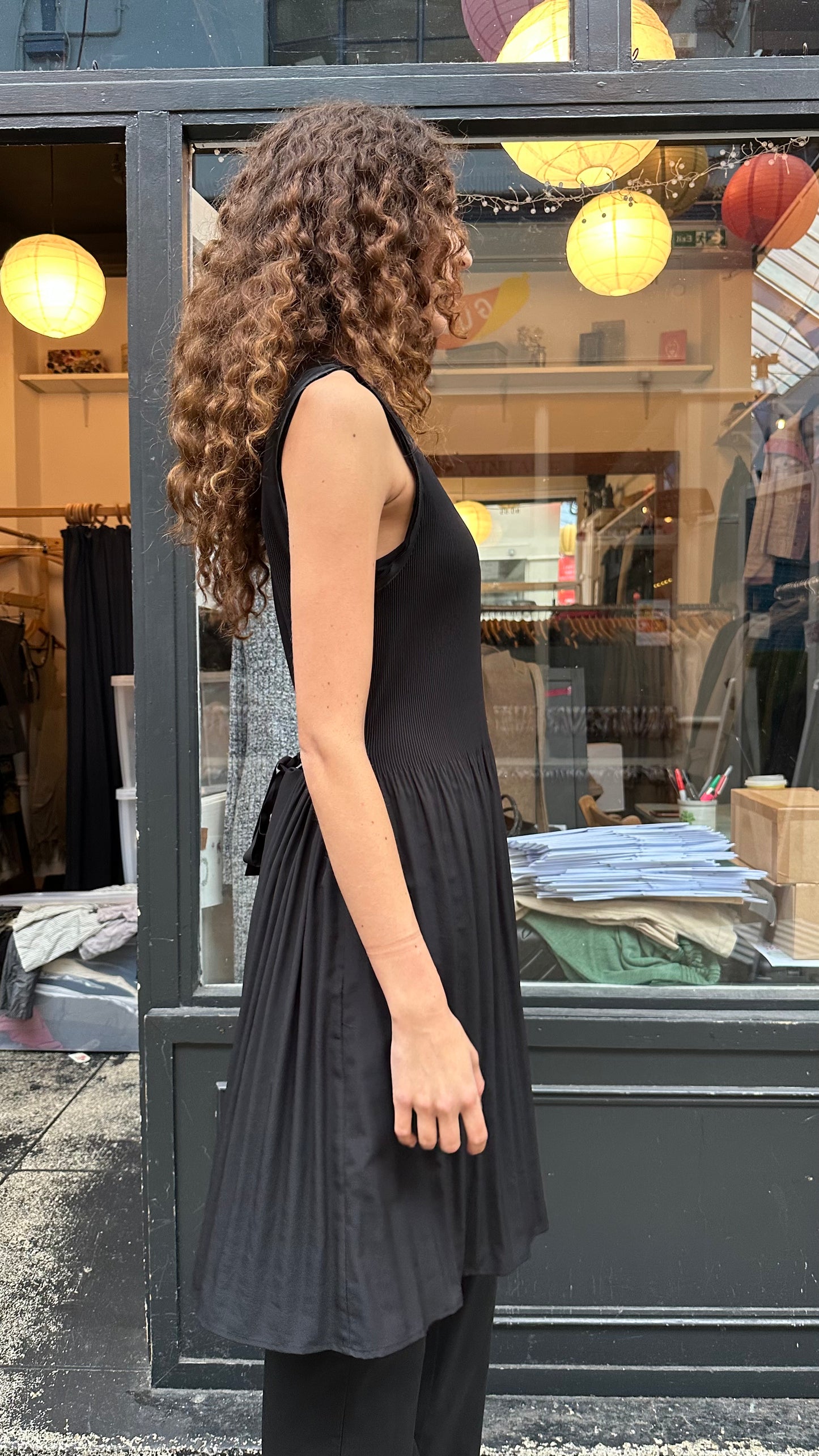 Pleated dress