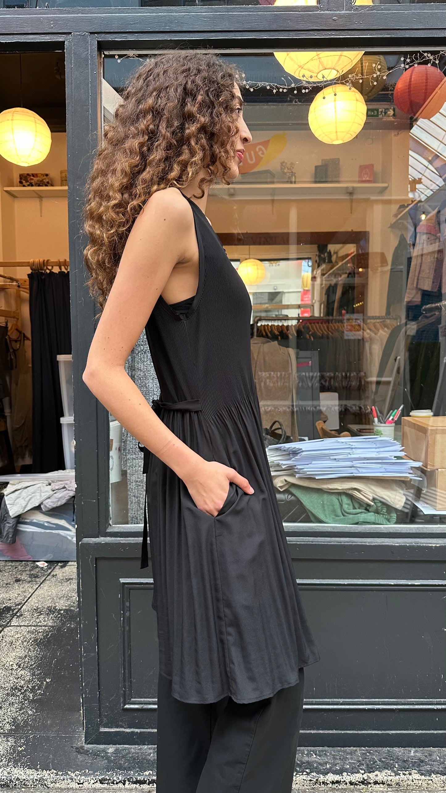 Pleated dress