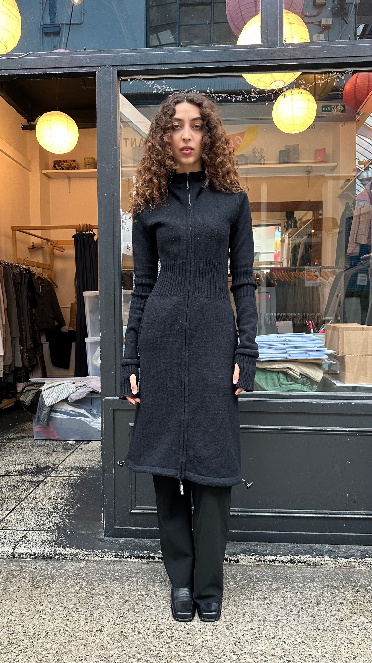 BENCH knitted jumper dress