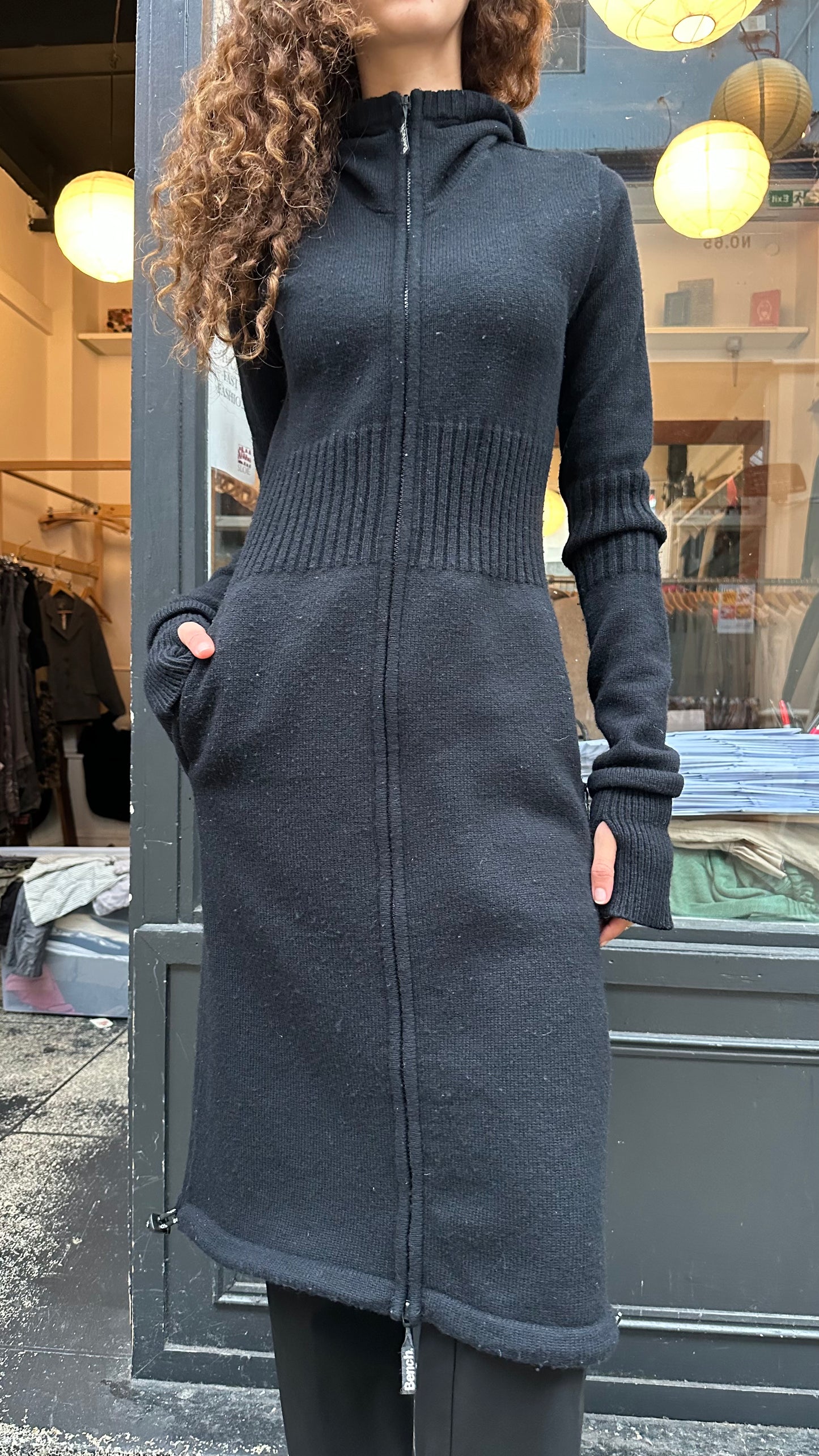 BENCH knitted jumper dress