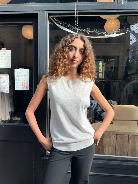 ALL SAINTS fine knit tank