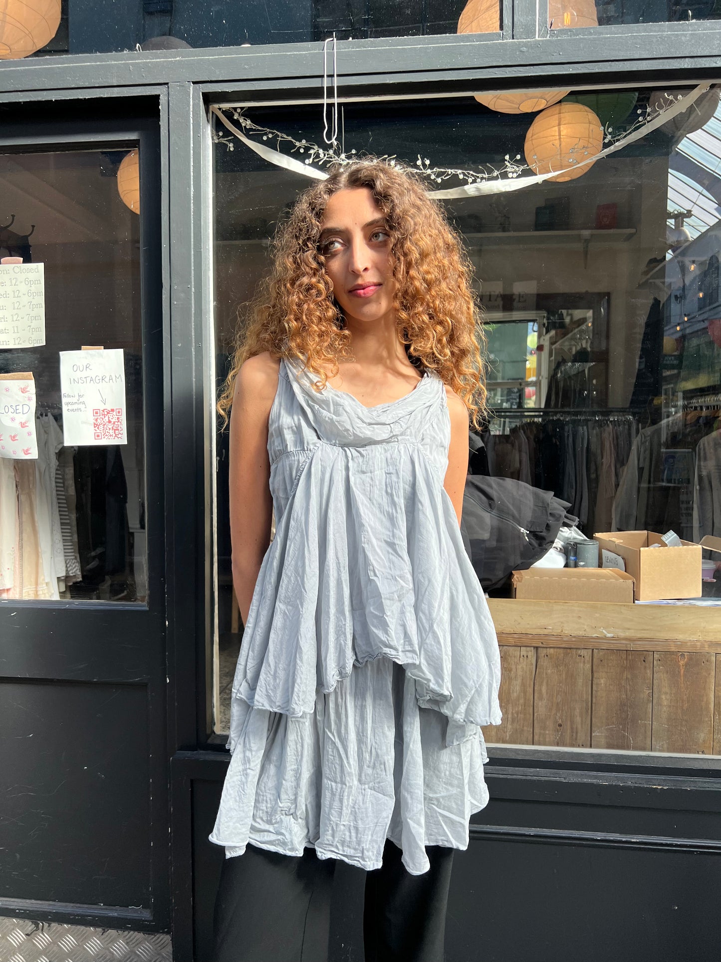 Draped top