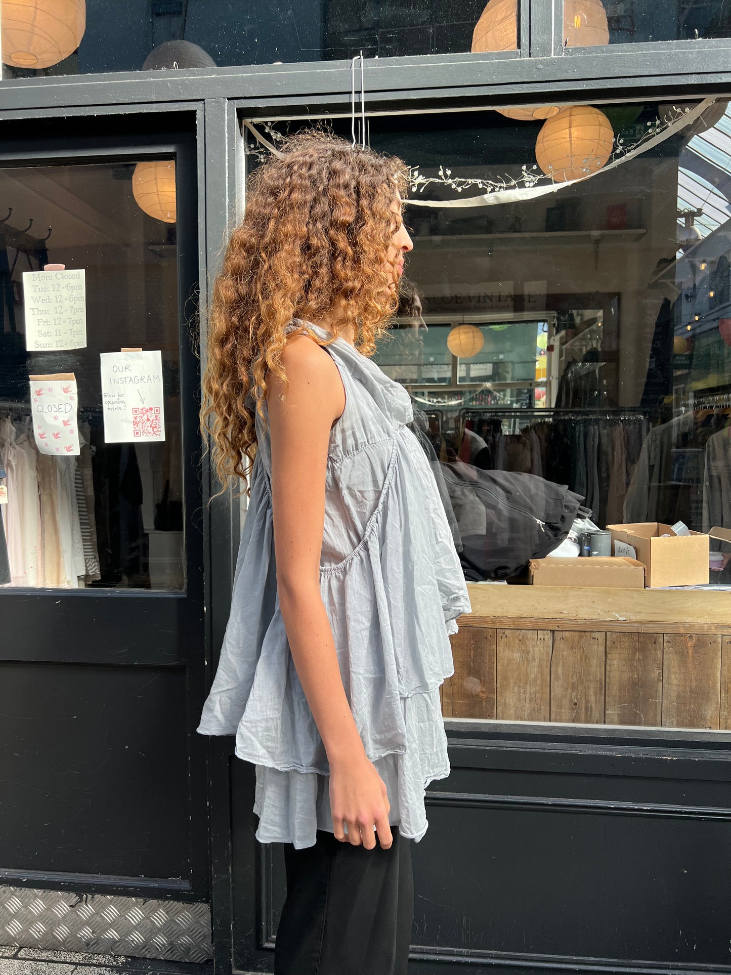 Draped top