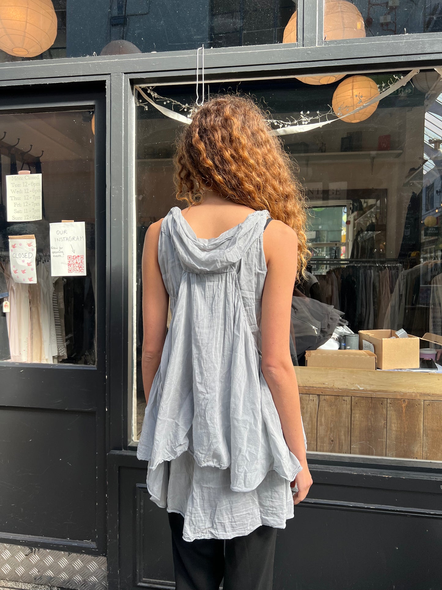 Draped top