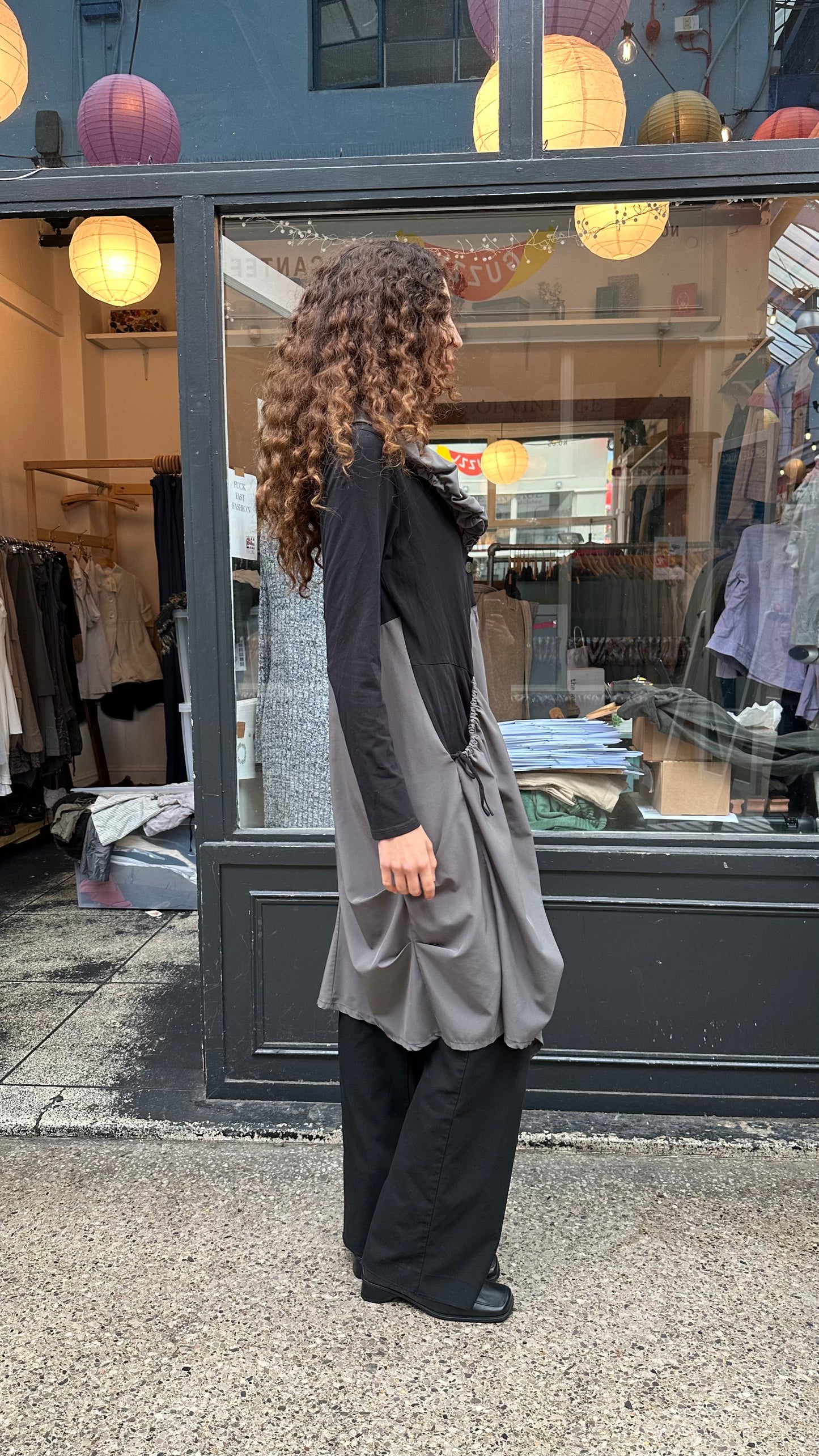Gathered tunic