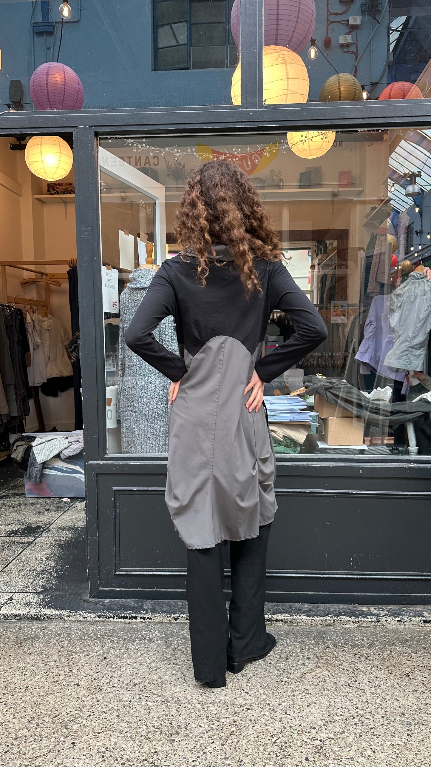 Gathered tunic