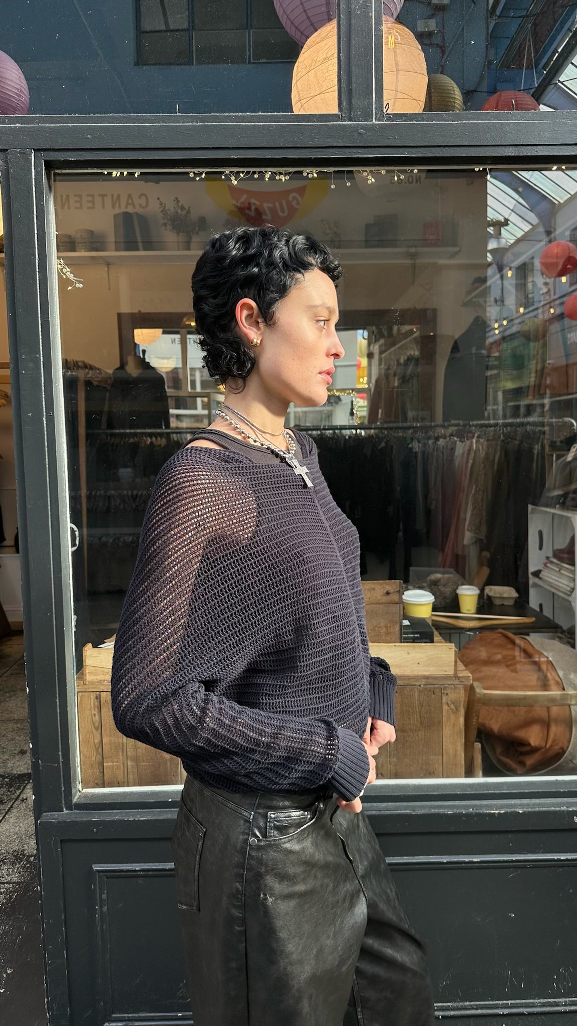 ALL SAINTS slouchy knit jumper