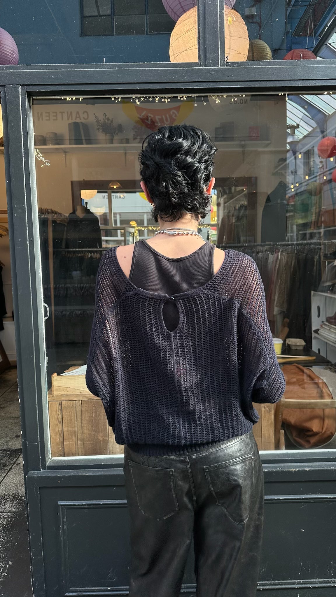 ALL SAINTS slouchy knit jumper