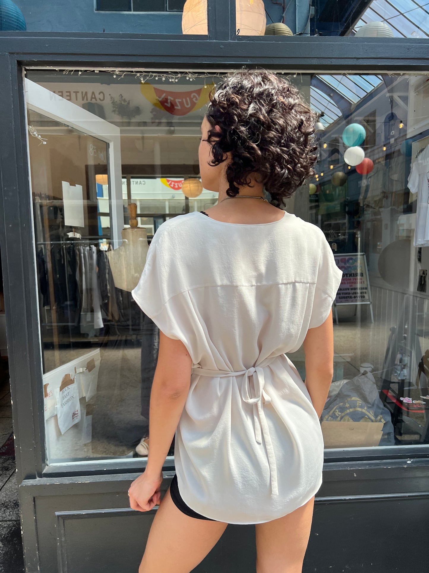 All Saints wrap top