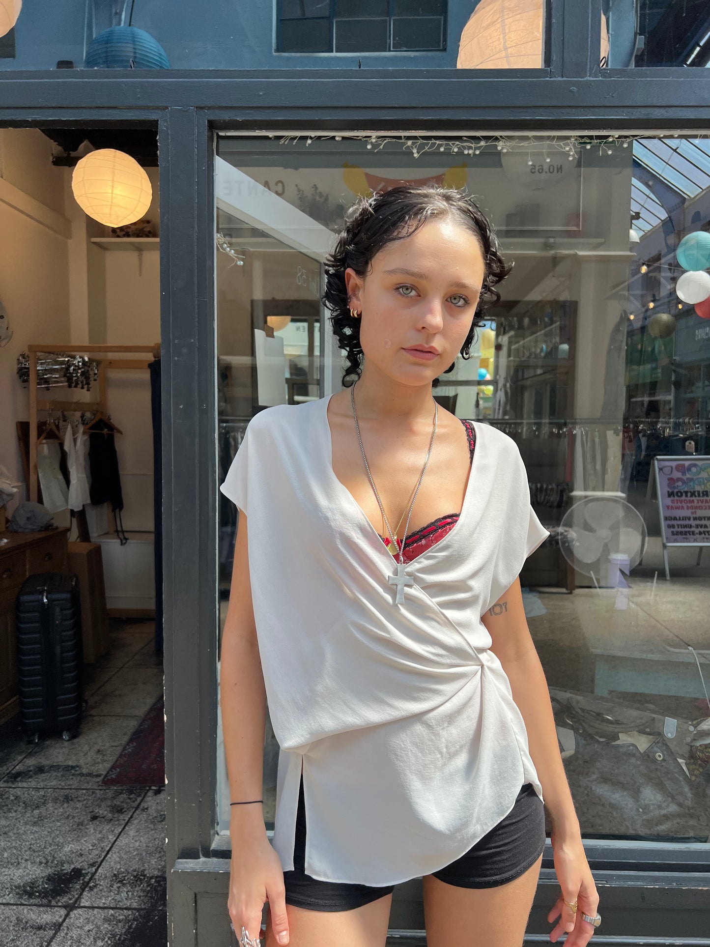 All Saints wrap top