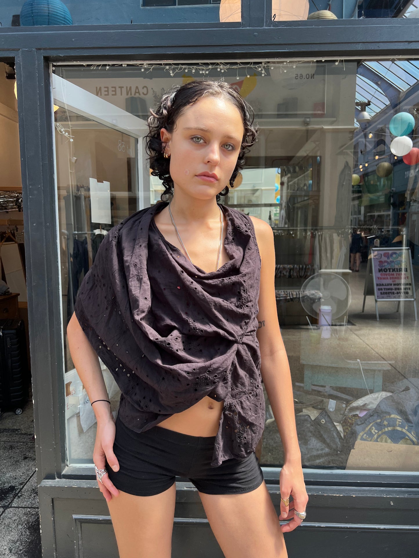 All saints broderie top