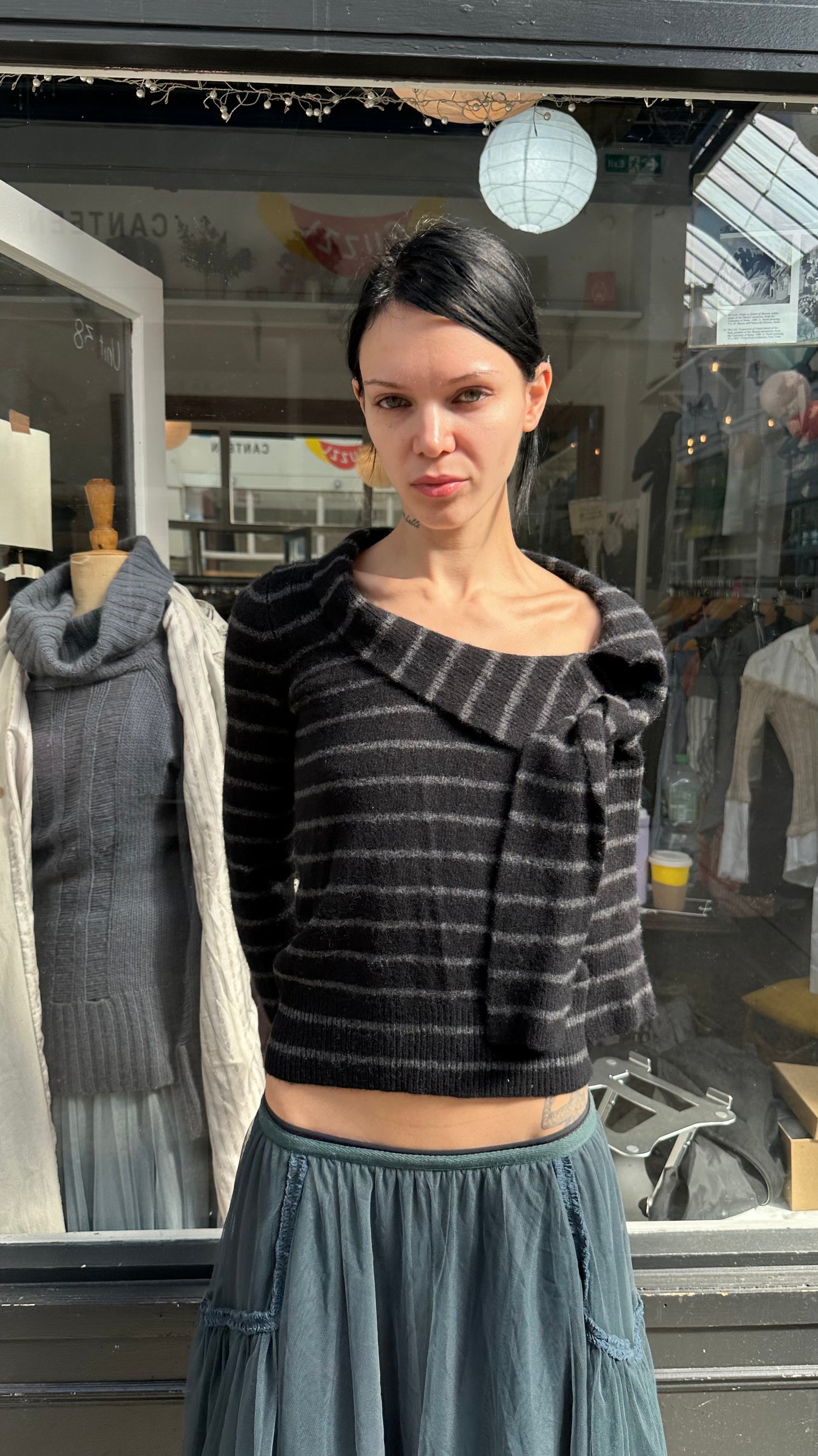 Armani cashmere striped jumper