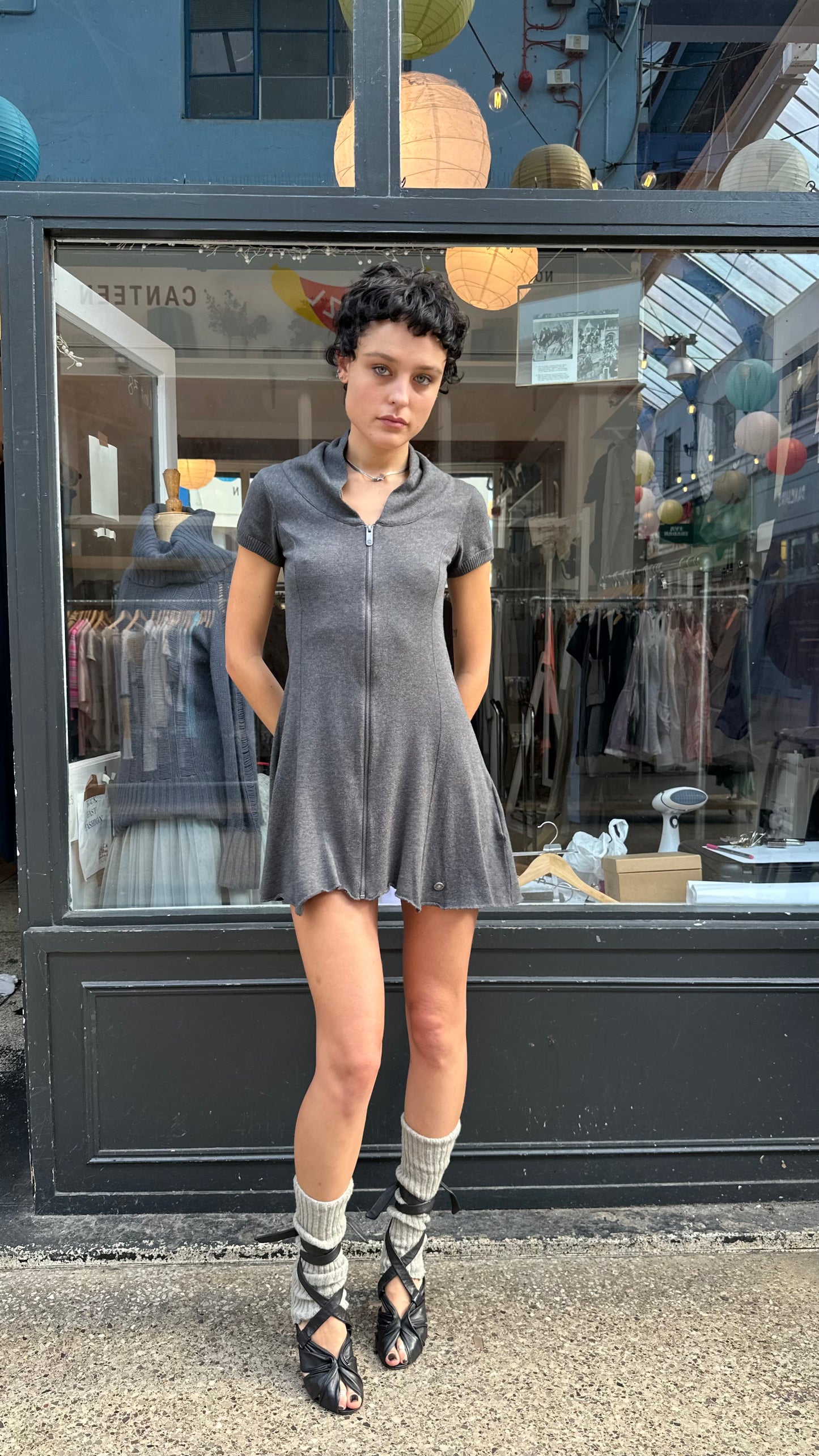 BENCH zip up dress