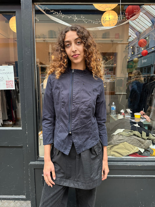 G STAR cotton jacket with asymmetric zip