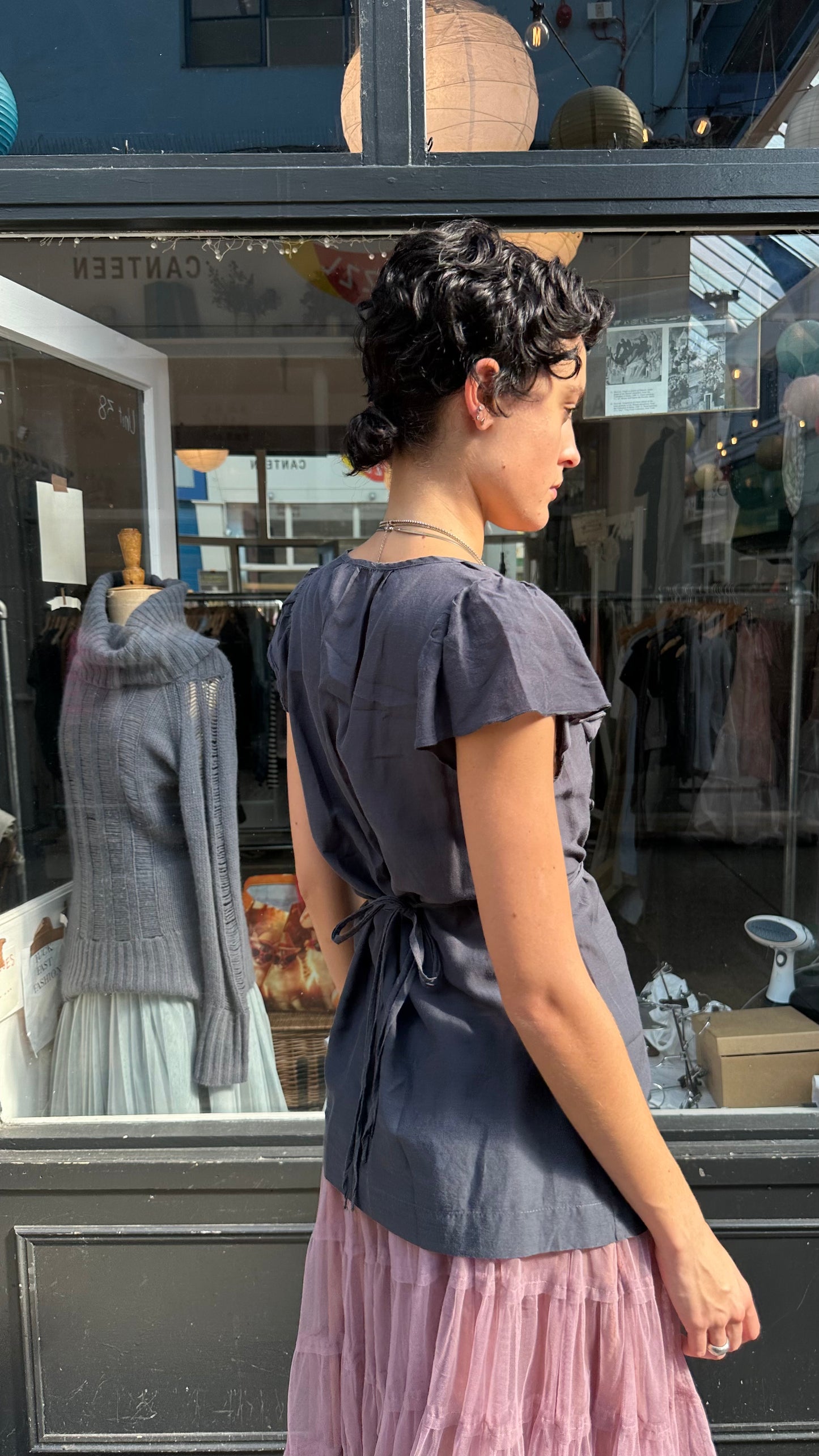 Ruffle blouse