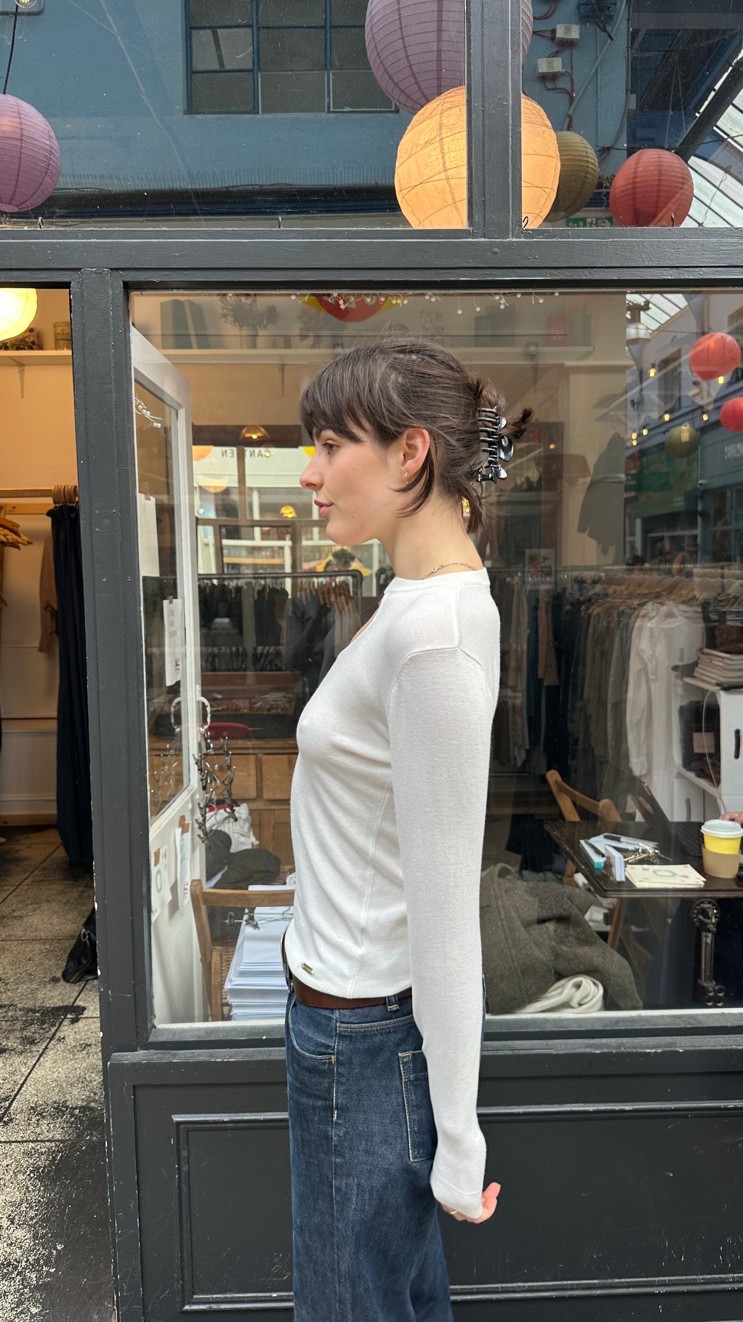 GUESS cut out jumper