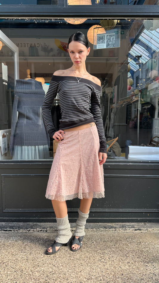 Sequin skirt