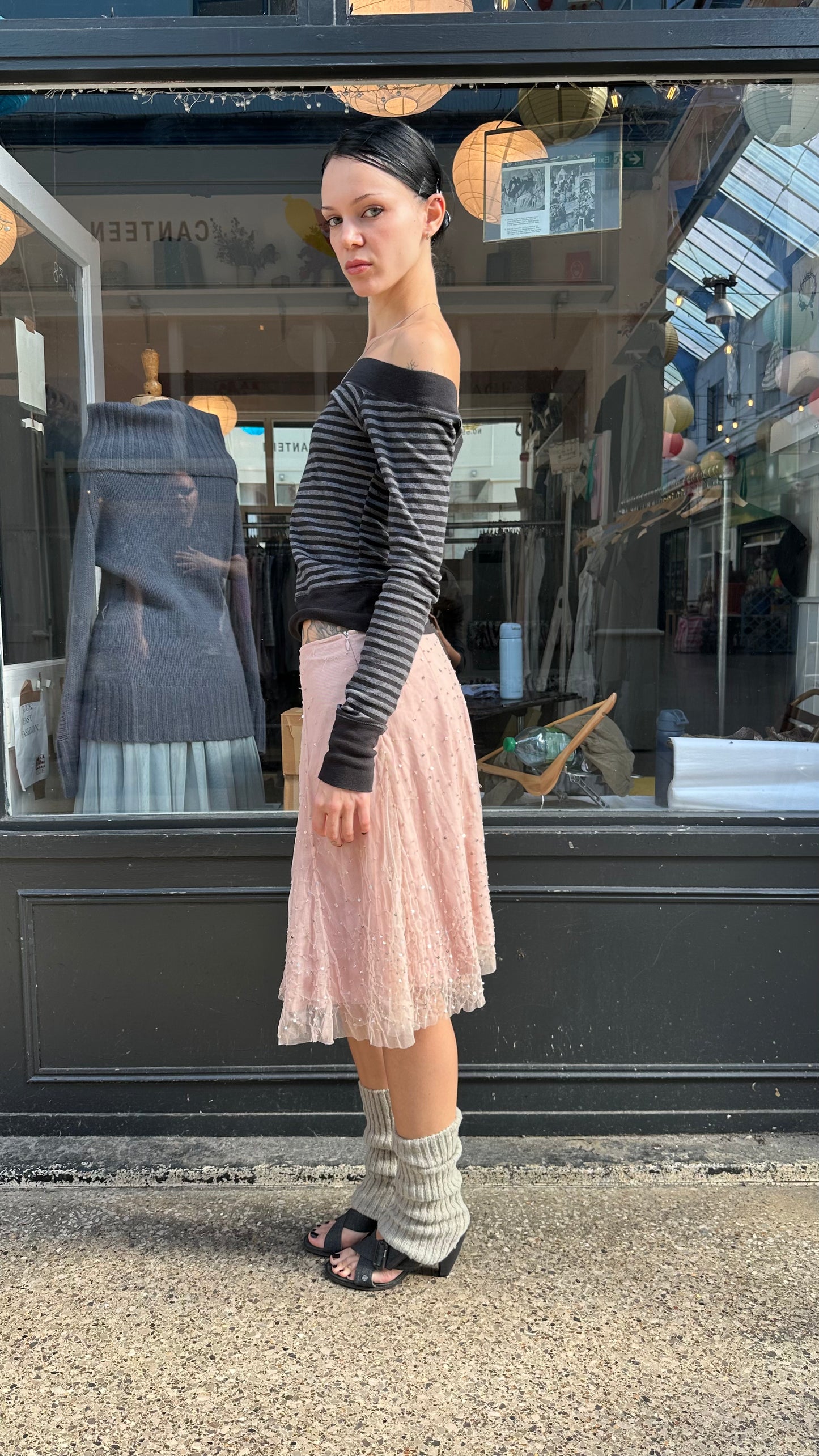 Sequin skirt