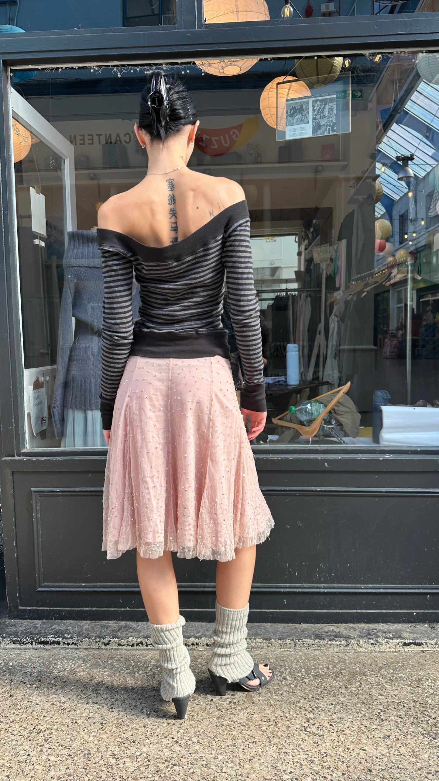 Sequin skirt