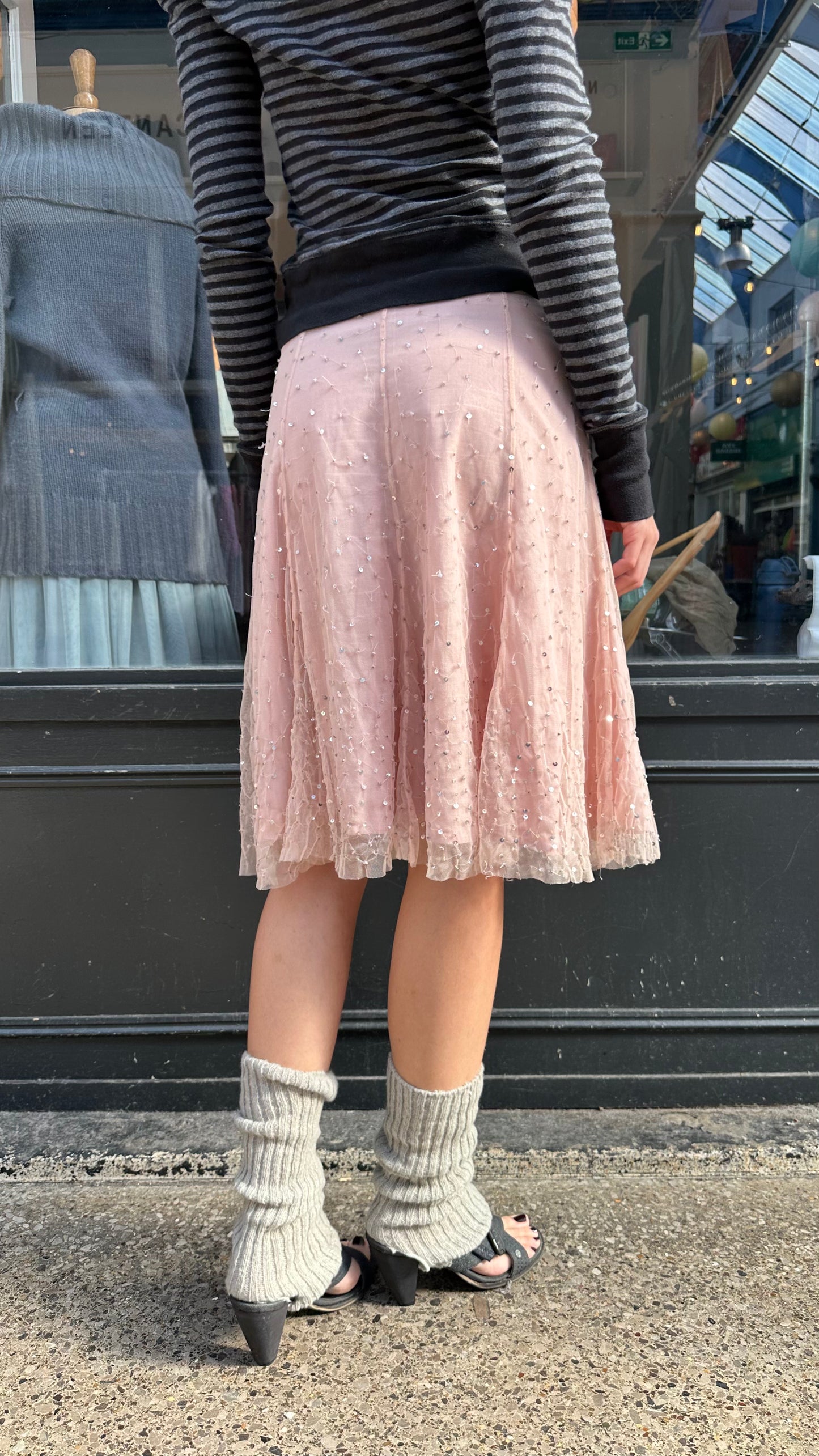 Sequin skirt