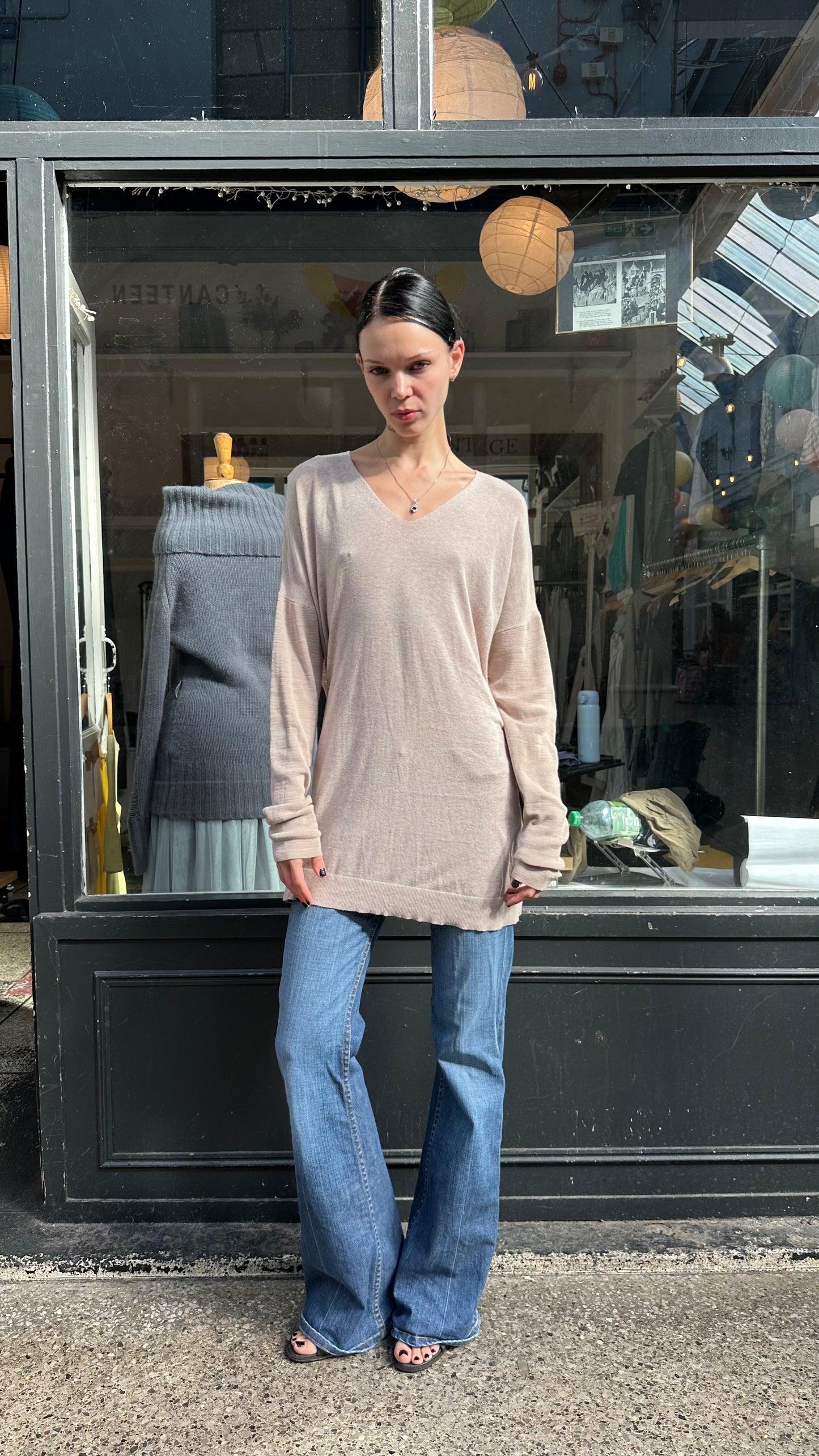 ALL SAINTS backless knit