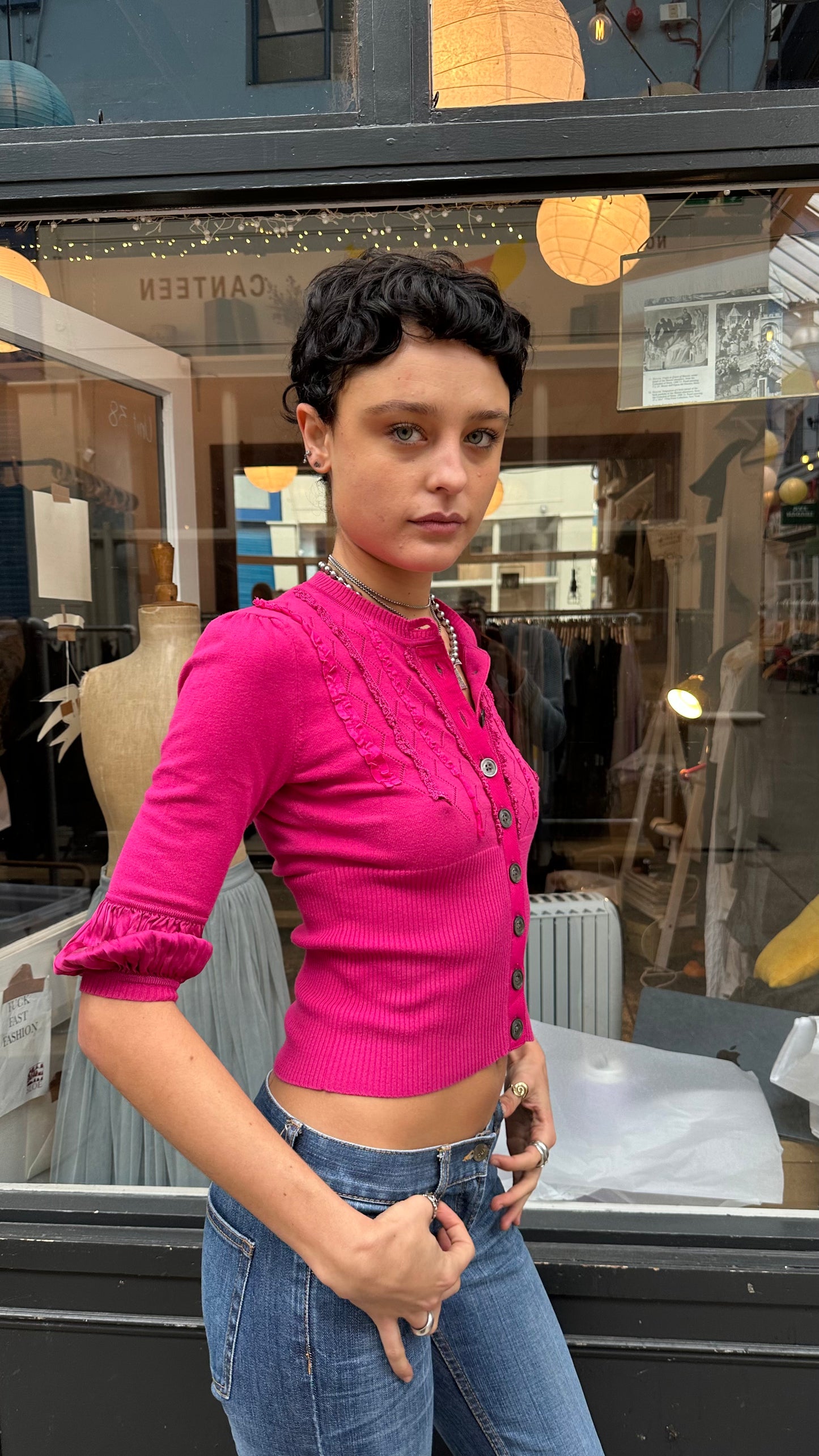 Little pink cardigan