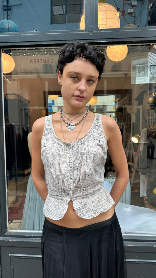 ALL SAINTS dictation bodice