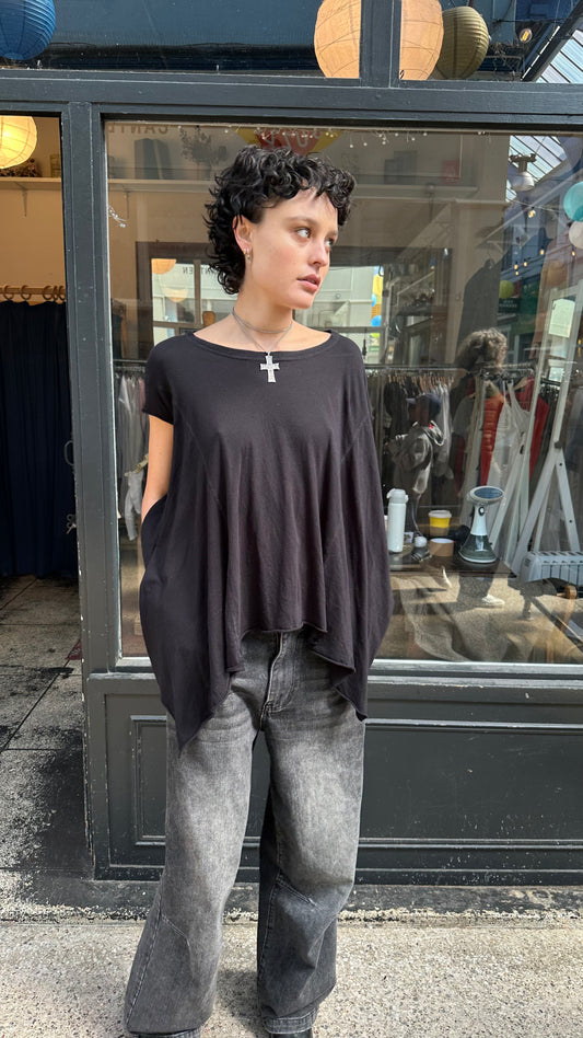 ALL SAINTS Assymetric tee